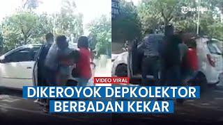 Seorang Pria Dikeroyok Depkolektor di Pinggir Jalan Saat Antar Barang Mebel di Surabaya