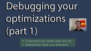 Debugging your optimizations, part 1