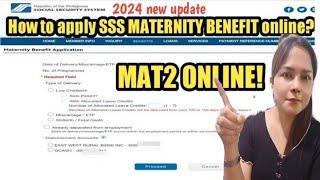 How to apply SSS MAT2, Maternity Benefits online in 2024?