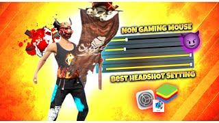 Normal Mouse Best Headshot Settings  Bluestack 5 | Free Fire | Sinhala | SanuWa S FF