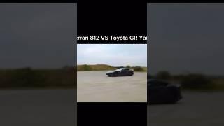 Ferrari vs Toyota GR race #shorts