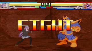 NICK54222 MUGEN: Ruru Armour VS Thanos (Juanito Rosales)