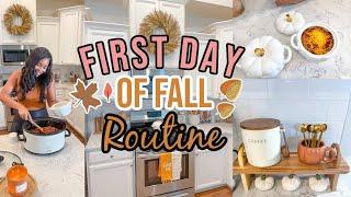 FIRST DAY OF FALL ROUTINE | CLEAN AND DECORATE WITH ME 2021 // LoveLexyNicole