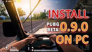 Update PUBG Mobile beta 0.9.0 on PC How to Download and Install