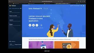 Learn IONIC Section 3 10 Link IONIC app to FIrebase