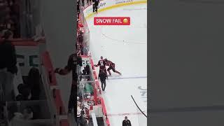 Crashed into the boards  (via AllCanesNetwork/X)