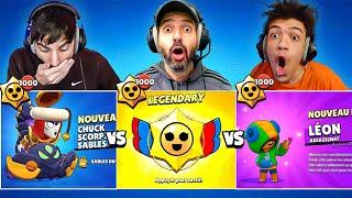 Le PLUS INCROYABLE TRIPLE BATTLE PACK OPENING  de L'HISTOIRE de Brawl Stars