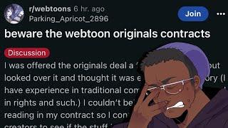 (Old and Outdated) Webtoon wants to STEAL your IP?!