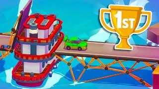 I Battled My NEMESIS for the World Record! - Poly Bridge 3