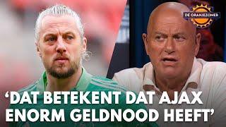 Jack van Gelder constateert: 'Als Pasveer keept, betekent het dat Ajax enorme geldnood heeft'