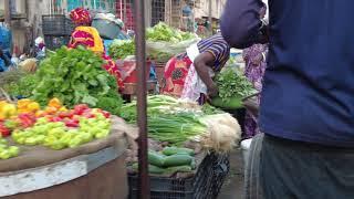 #44 Virtual Walking Tour in the Castor Market in Dakar | Senegal | 4k