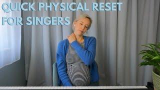 Physical Vocal Warmup & Reset: Quick Stretch & Release the Neck, Jaw, Tongue, Larynx & Shoulders 