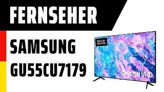 Fernseher Samsung GU55CU7179UXZG | TEST | Deutsch