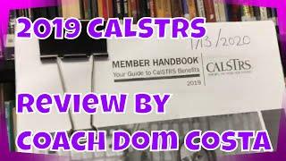 2019 CALSTRS Member Handbook Review by Coach Dom Costa