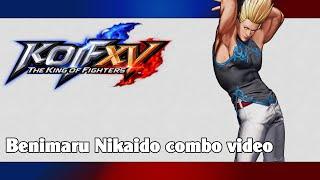 KoF XV: Benimaru Nikaido combo video (season 2)