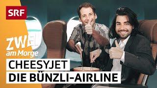 Cheesyjet: Die neue Schweizer Airline für Bünzlis | SRF Zwei am Morge