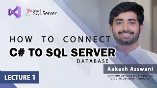 How to Connect SQL Server Database to C# app (Step by Step & Easy Way) | Visual Studio C# with SQL