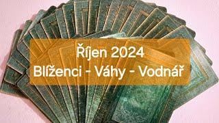 Co čeká v říjnu 2024 vzdušná znamení... Blíženci  Váhy  Vodnář 