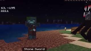 Being blind or didn’t see on my right (Minecraft: Fearcraft)