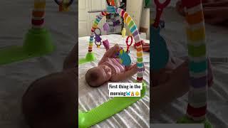 Good morning | Little Pink Butterfly | Baby motor development