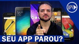 APLICATIVO parou de Funcionar no seu Celular? Veja Como Resolver!