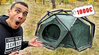 The TENT REVOLUTION?! - Inflatable 3-man tent for 1000€ in the test | Survival Mattin