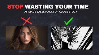 Sell AI Images - How to Create AI Images that Sell on Adobe Stock with PROOF & Examples AI stock Tip
