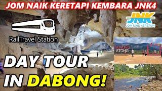 JOM NAIK KERETAPI DABONG TOUR!  Kembara JNK4 Gua Ikan→Gunung Stong Waterfall View→Sungai Kenerong