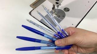 ️ 9 Clever Sewing Tips and Tricks from Ballpoint Pens