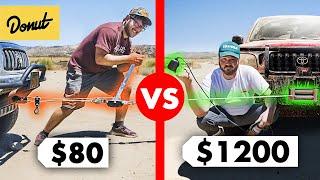 $1200 Electric Winch vs. $80 Manual Come-Along