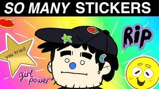 The Ultimate Sticker Art Challenge! (Epic Compilation)