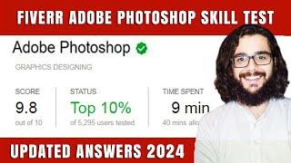 Fiverr Adobe Photoshop Skill Test Answers 2024 |