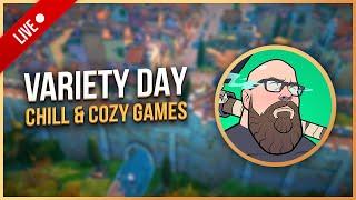 Relaxing & Cozy Variety Day | Trying Cozy Games | Live Gameplay - Luxthos