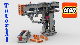 Glock lego toy gun assembling