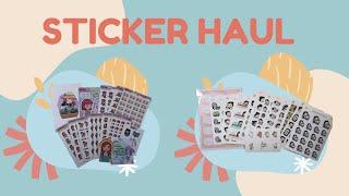 STICKER HAUL | daphkimtine