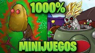 ¿Es posible terminar los MINIJUEGOS de PVZ pero todos los ZOMBIES tienen x10 veces mas VIDA?