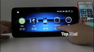 TOPNAVI wireless carplay connection to the android car multimedia player