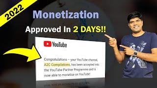 Correct Way To Apply For YouTube Channel Monetization (2022) - Easy Instructions