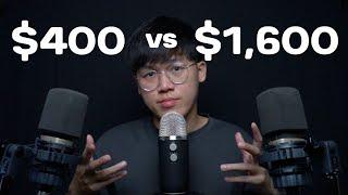 ASMR | Microphone Trigger Test & Comparison | Blue Yeti Pro vs AKG 314