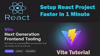 How To Set Up a React Project with Vite Tutorial | Create React Project in Visual Studio Code