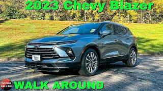 2023 Chevy Blazer Walk Around: Inside and Out - A Comprehensive Look at the New Model