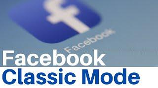 Switch to Facebook Classic - how to switch back to classic Facebook 2020 | switch to old Facebook