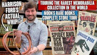 The RAREST Collection of Pop Culture Memorabilia in the WORLD -  Moon's Rare Books Store Tour