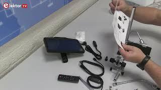 Unboxing, assembling and turning on the Andonstar AD409 Pro-ES