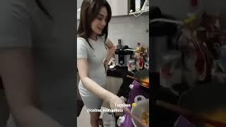 CELINE EVANGELISTA KEPERGOK DI DAPUR BERSAMA COWOK