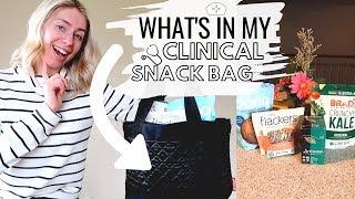 HEALTHY CONVENIENT SNACKS & MEALS I Pack as a Nursing Student (plant-based)