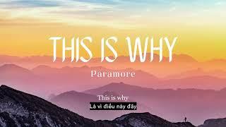 Vietsub | This Is Why - Paramore | Lyrics Video