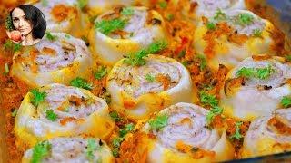 Ленивые пельмешки! Красиво и Вкусно! | Кулинарим с Таней