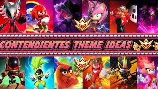 Theme para cada contendiente en Sonic Forces speed battle (idea)