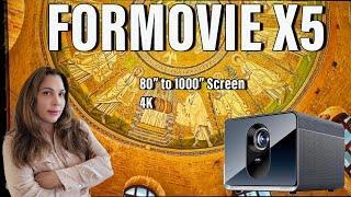 80" to 1000" Screen!  Formovie 4K Ultra Dolby Vision & Audo